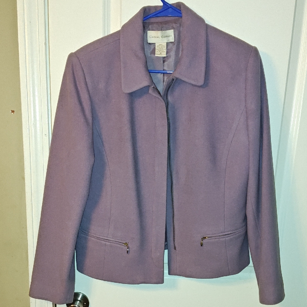 Casual Corner Women's Lavender Blazer